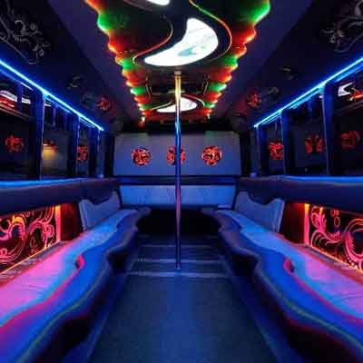 Inside Party Bus